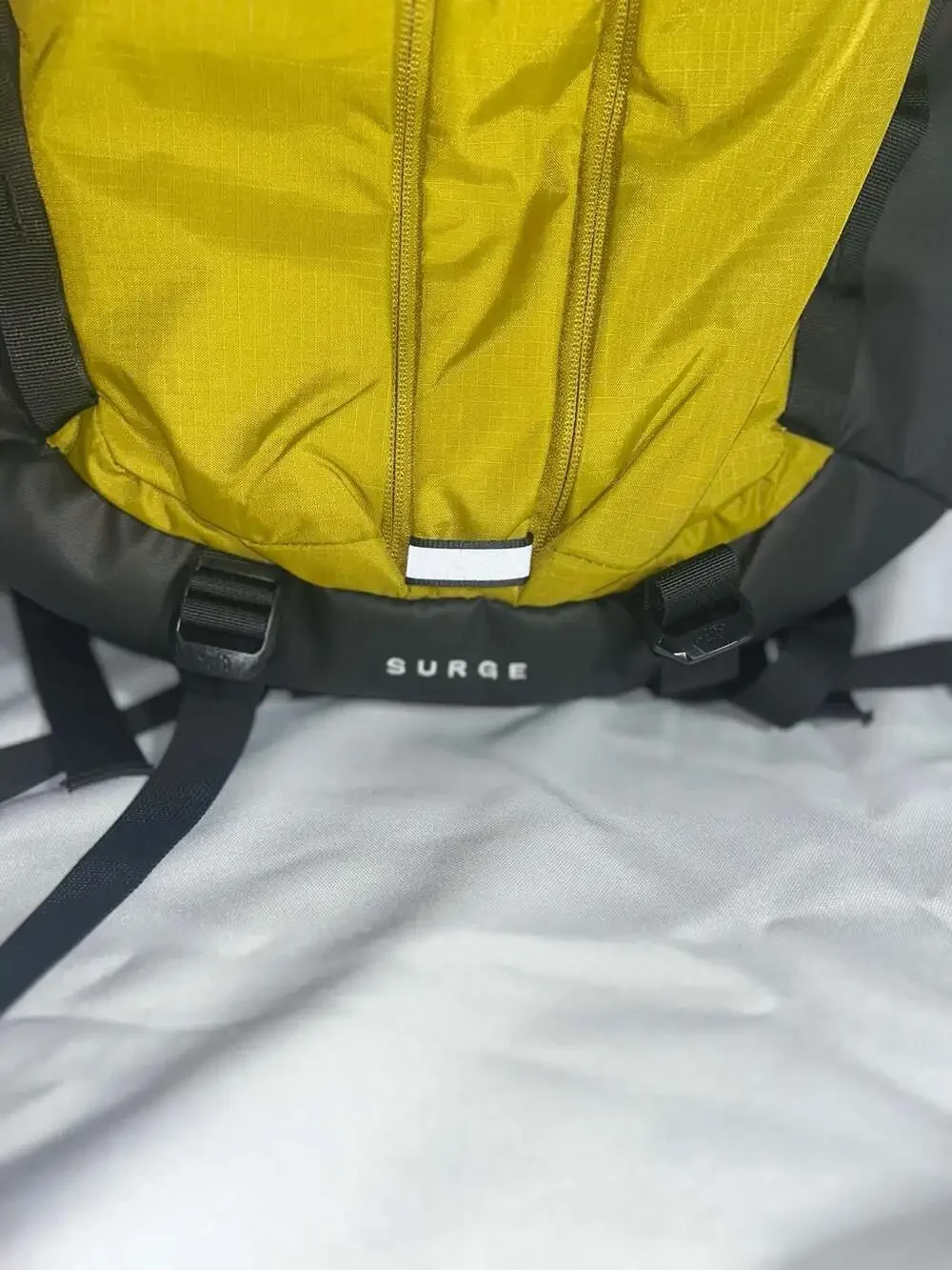 The North Face Surge 31L Laptop Backpack Yellow Black New with Tags